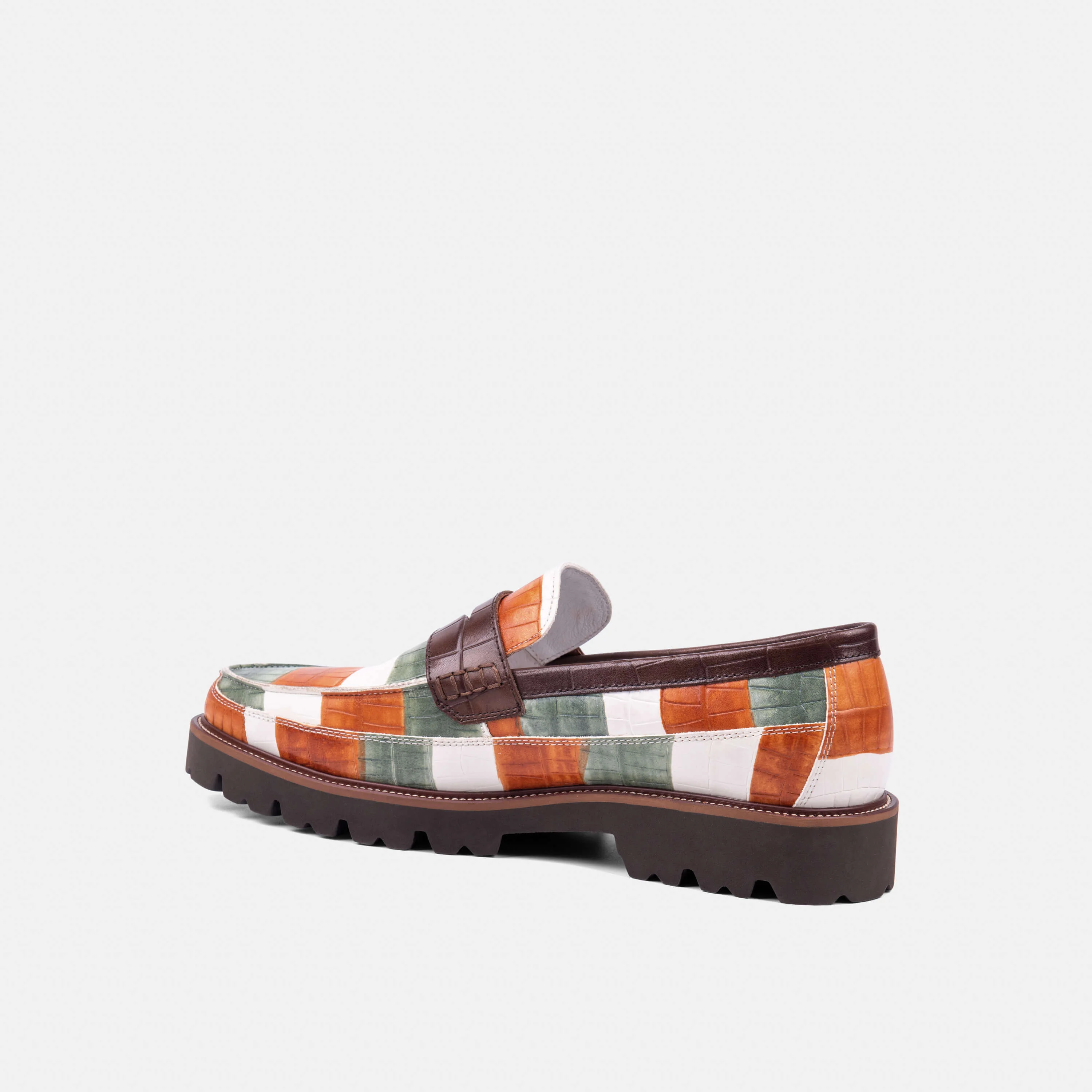 Adler Ivory Coast Leather Penny Loafers - Image 5