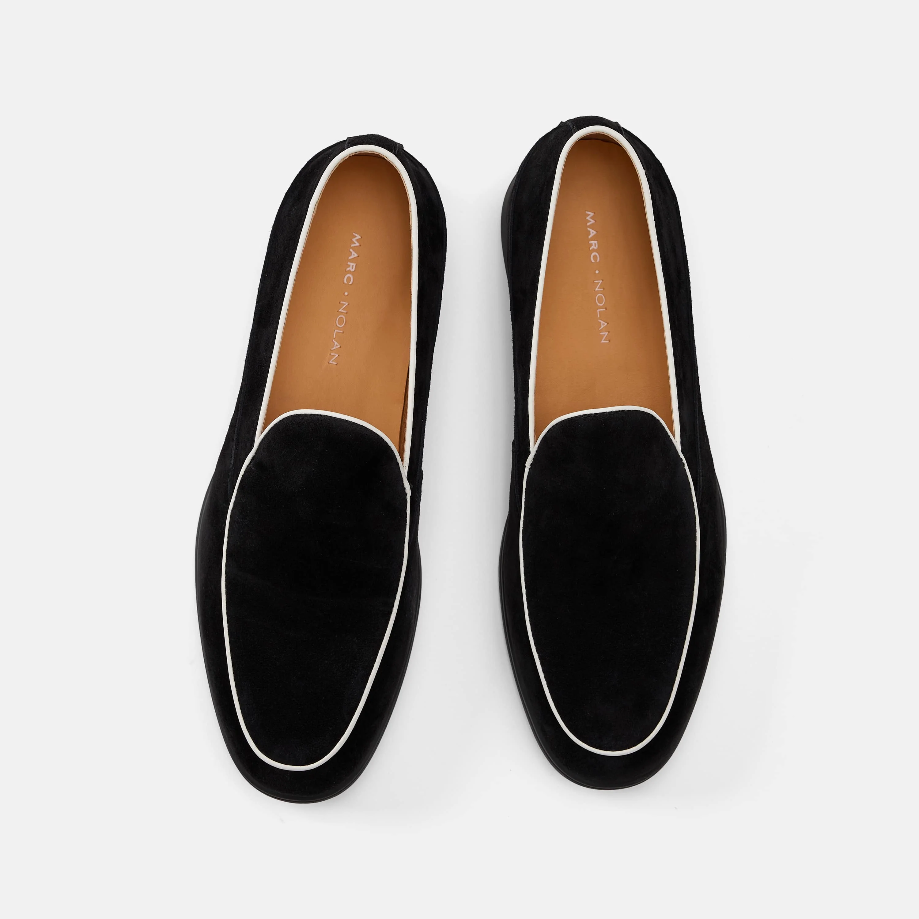 Alessandro Black Suede Venetian Loafers - Image 5