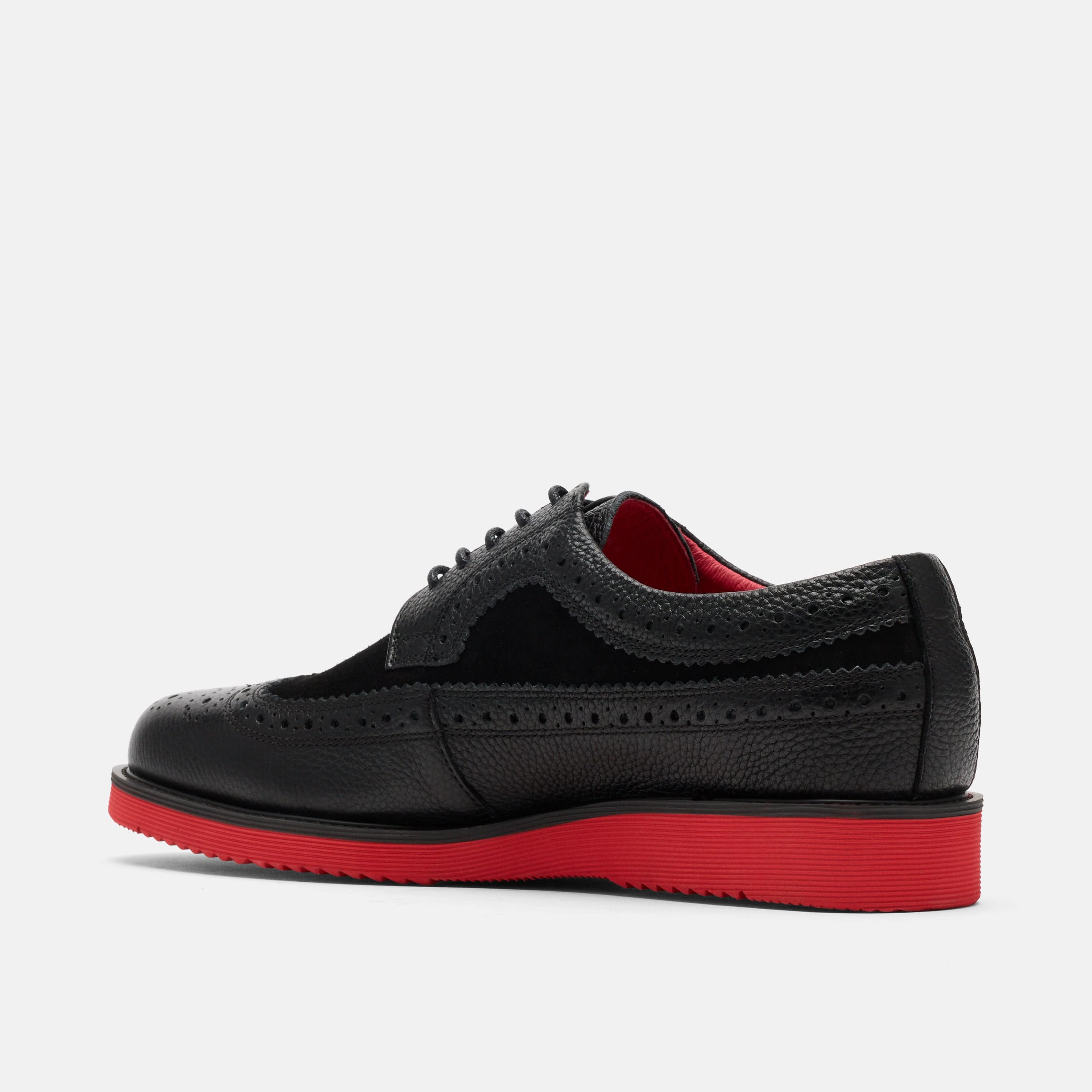 Alexander Black Leather Longwing Sneakers - Image 4