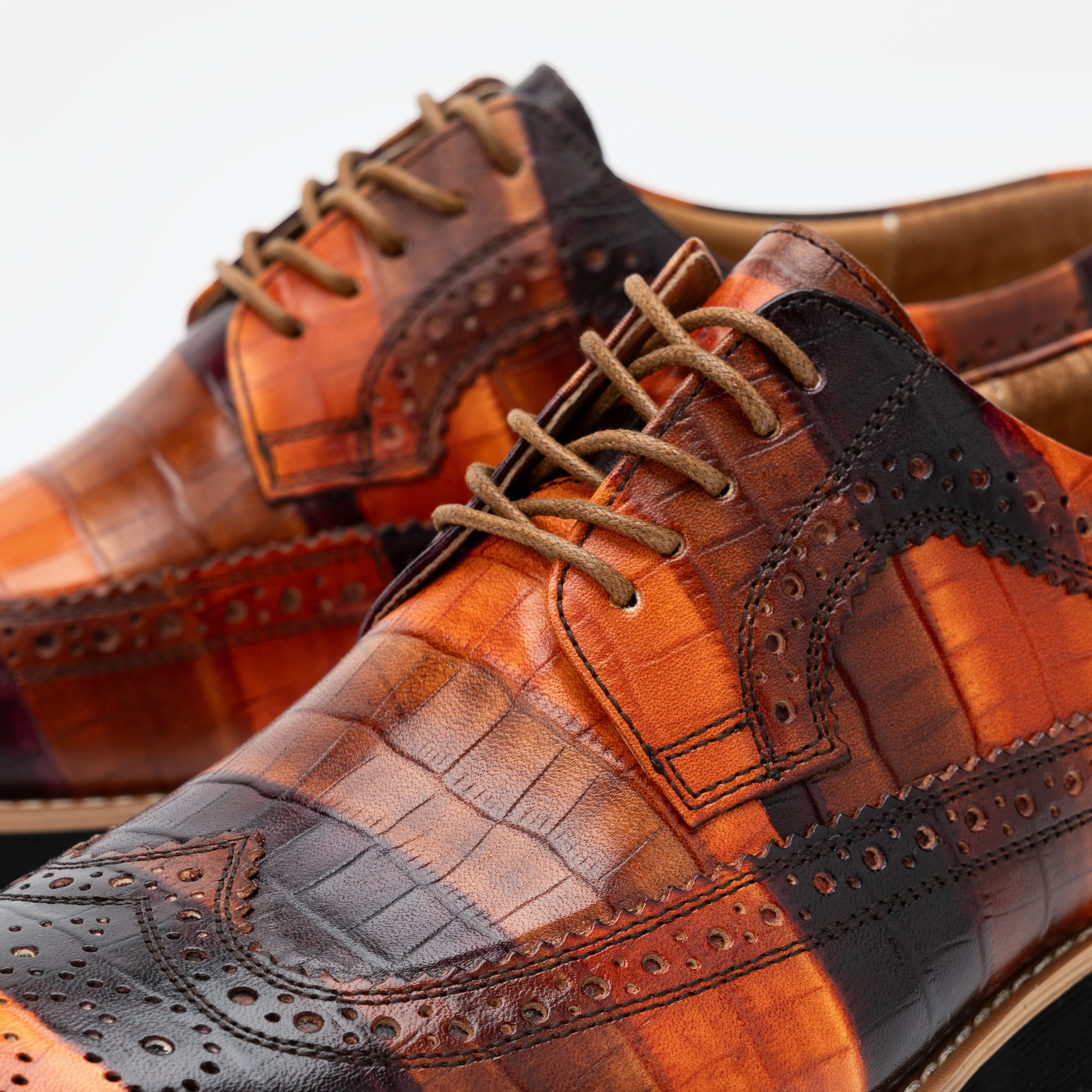 Alexander Badlands Leather Longwing Sneakers - Image 3