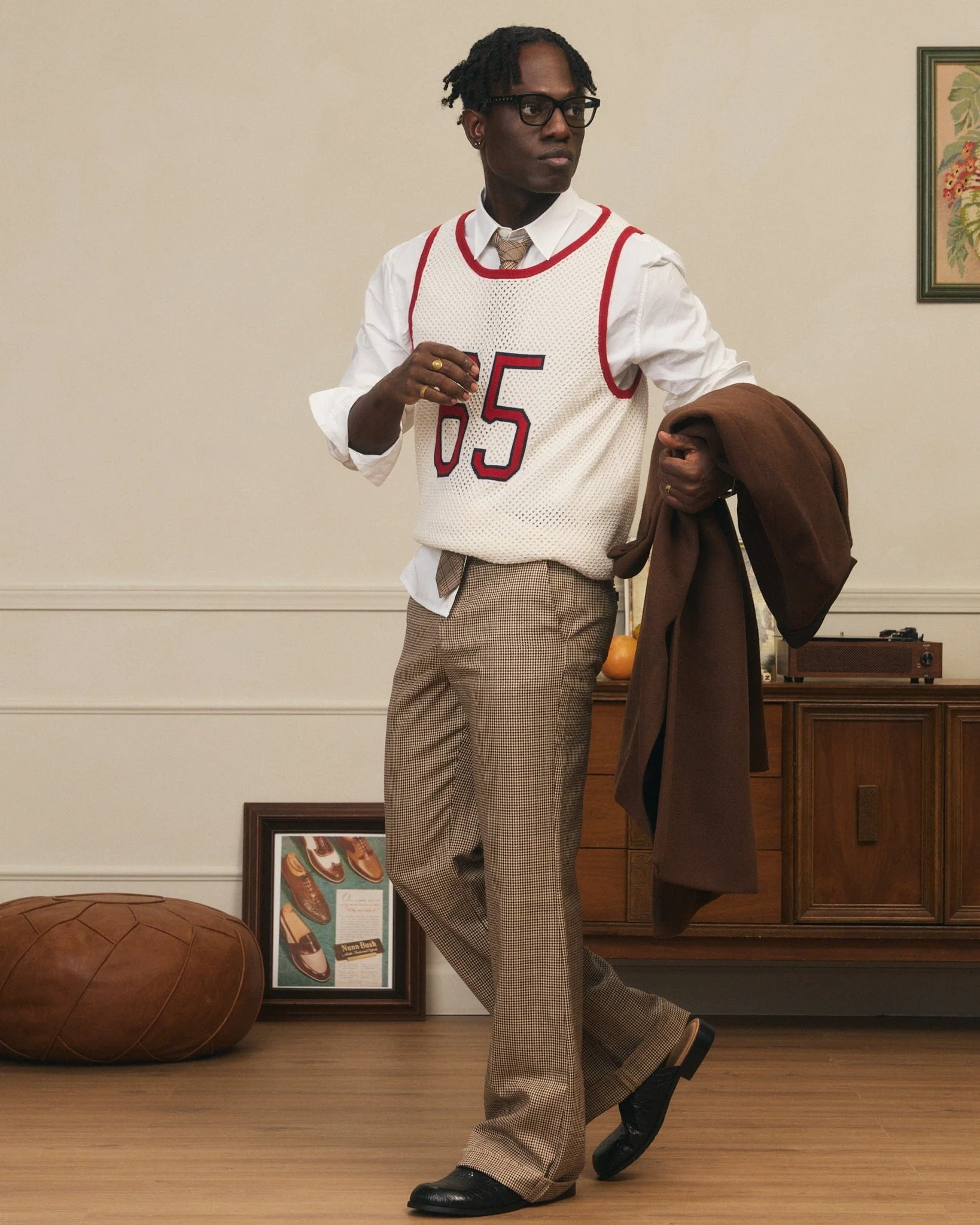 Diego Black Croc Leather Strap Mules - Image 4