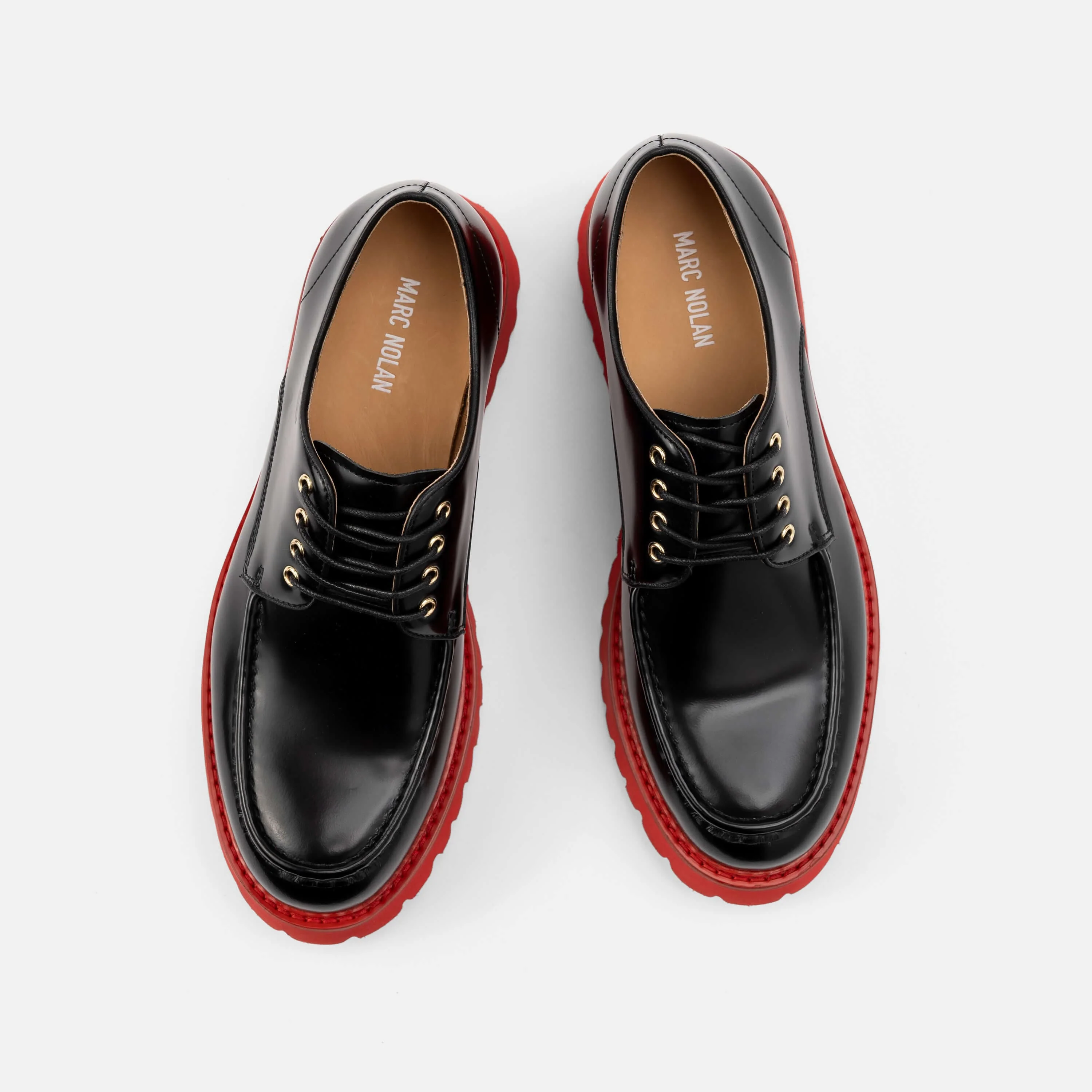 Luca Black/Red Lug Derbys - Image 5
