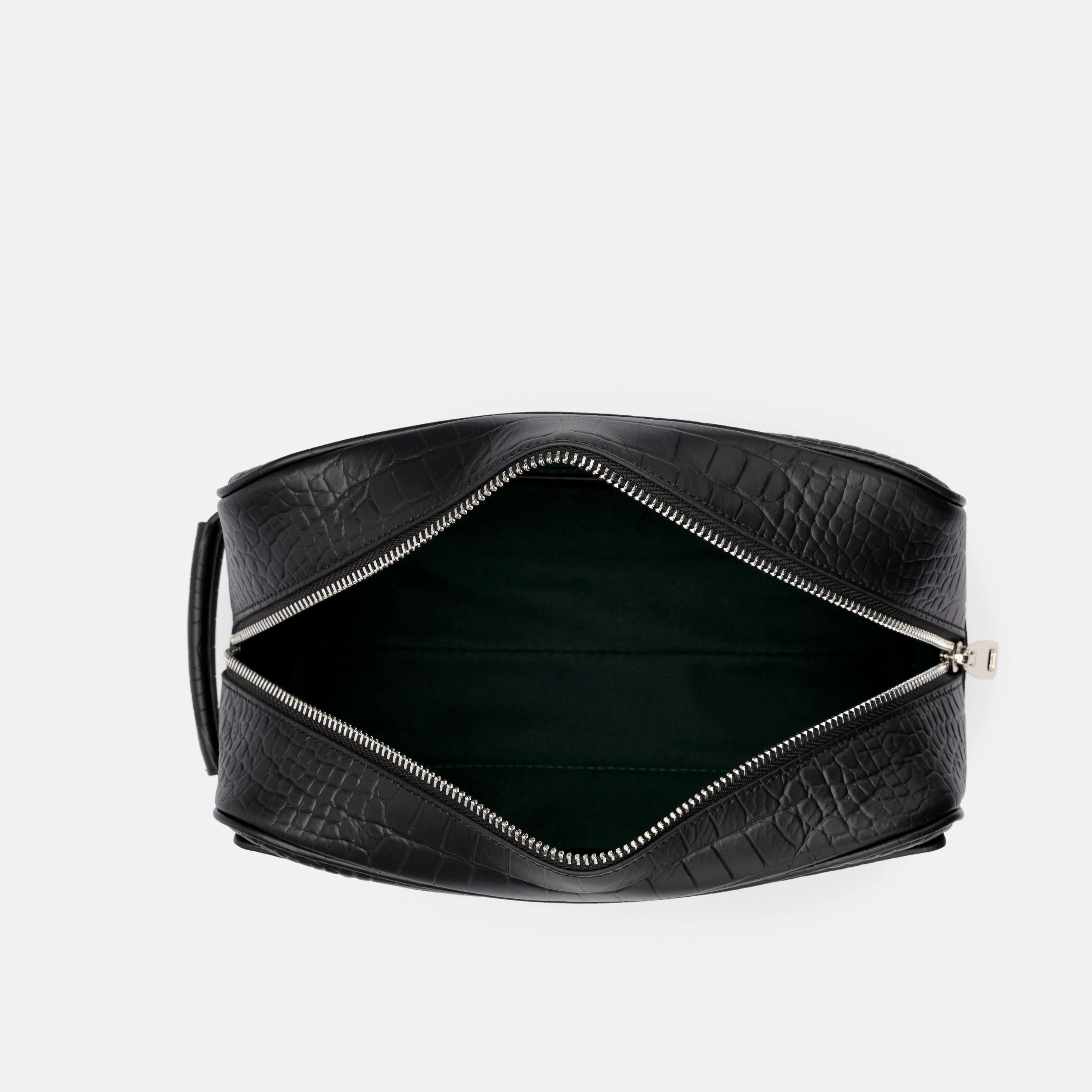 Marc Nolan Dopp Kit - Black Crocskin - Image 4