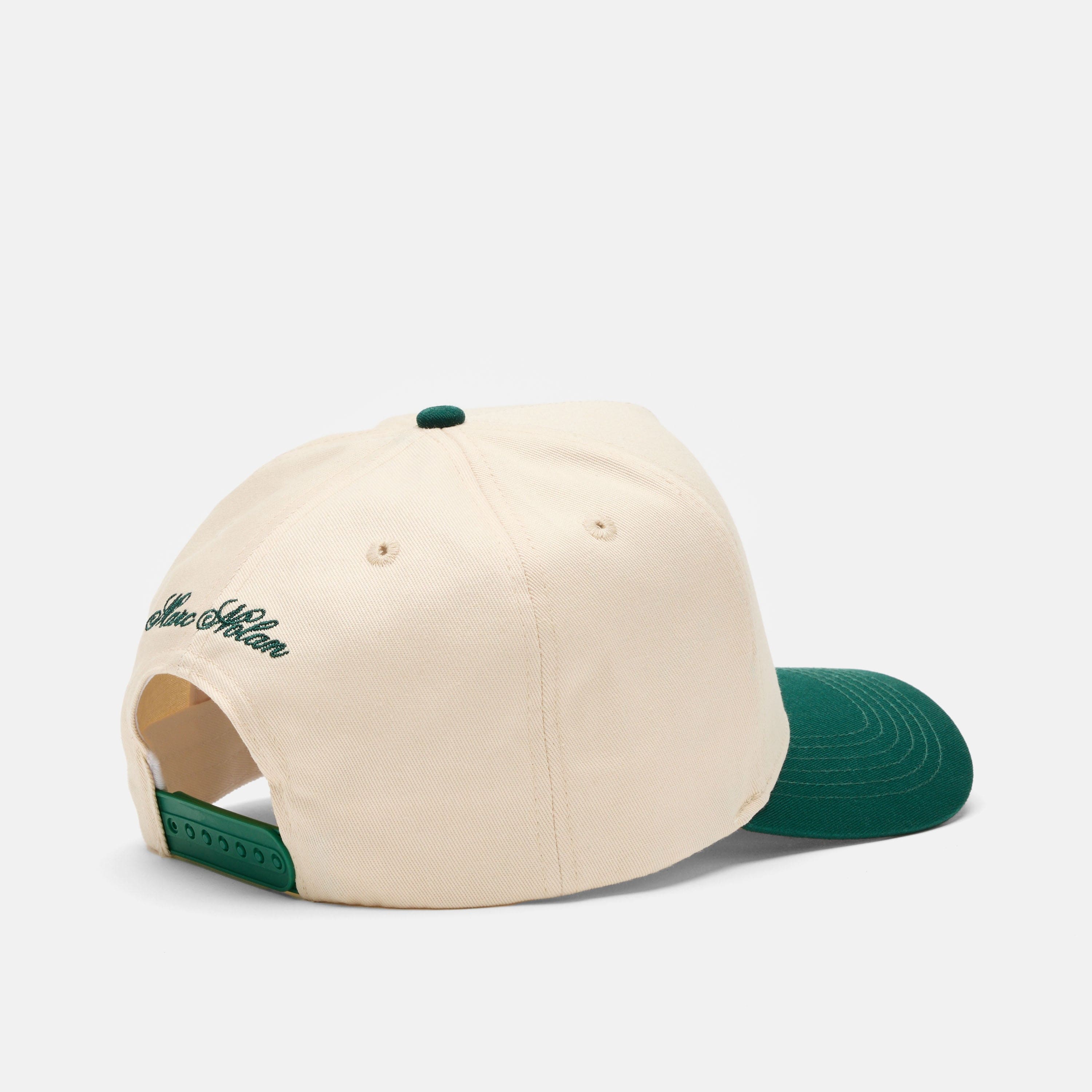 Marc Nolan Crest Logo Hat - Cream - Image 5
