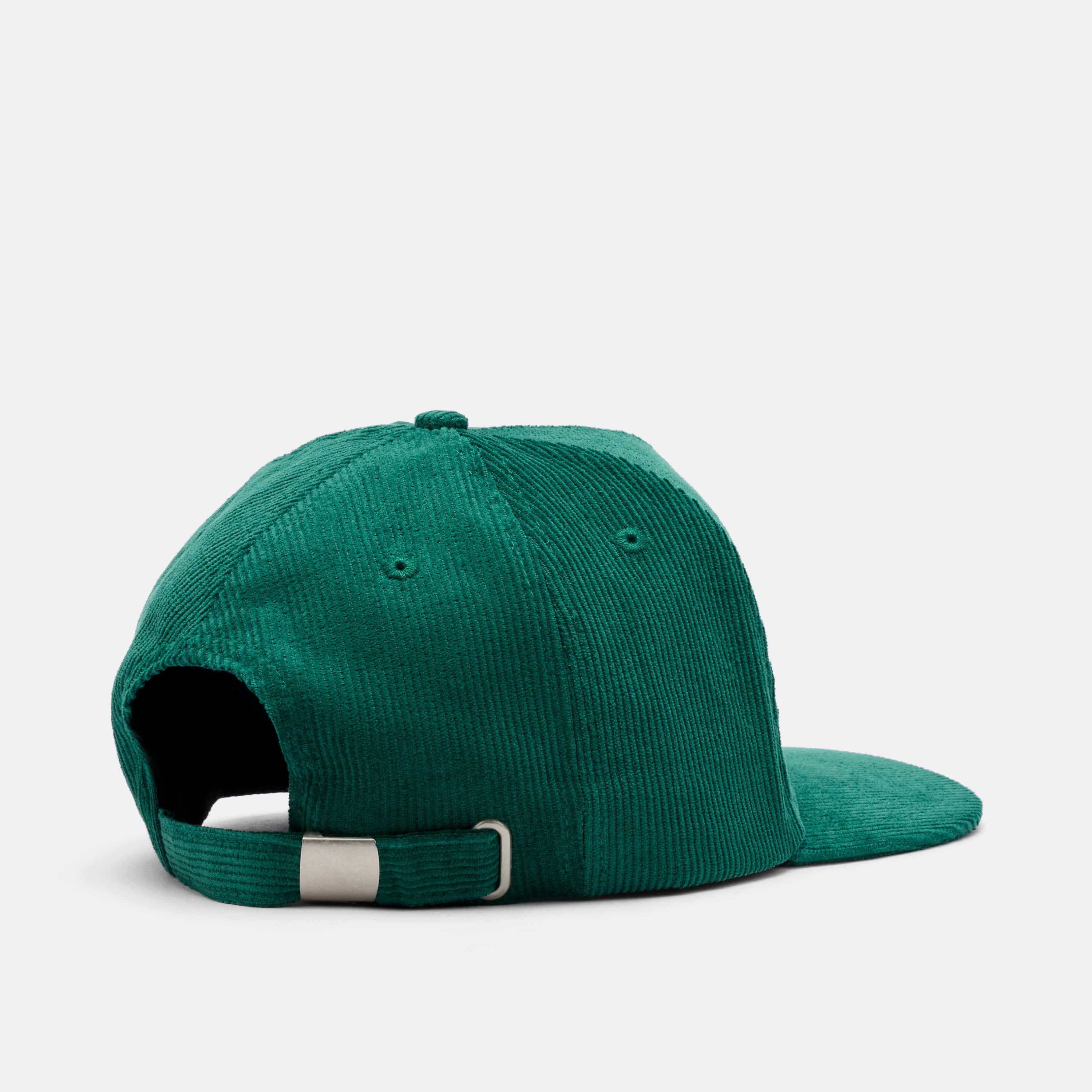 Marc Nolan Corduroy Logo Hat - Green - Image 4