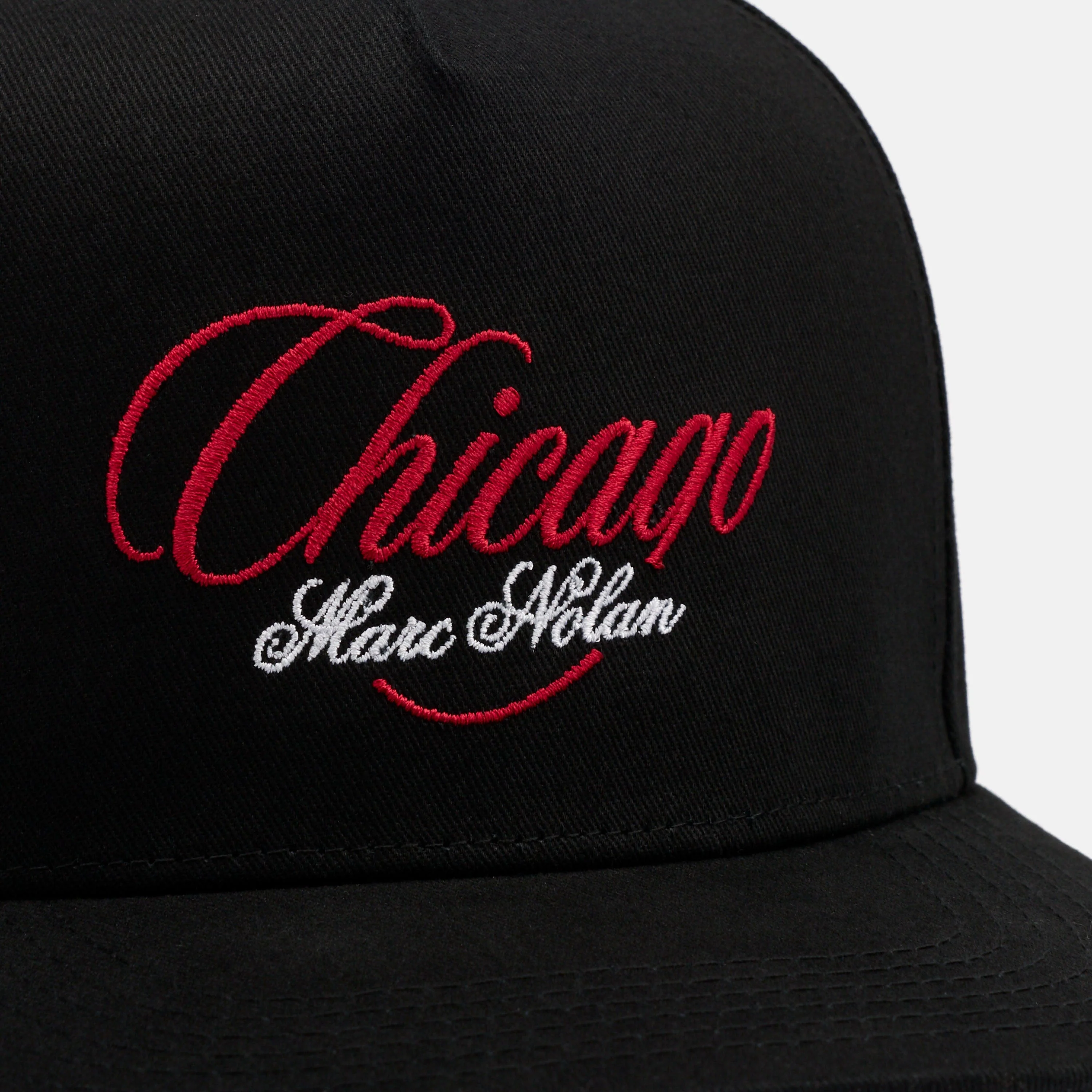 Marc Nolan Chicago Hat - Black - Image 3