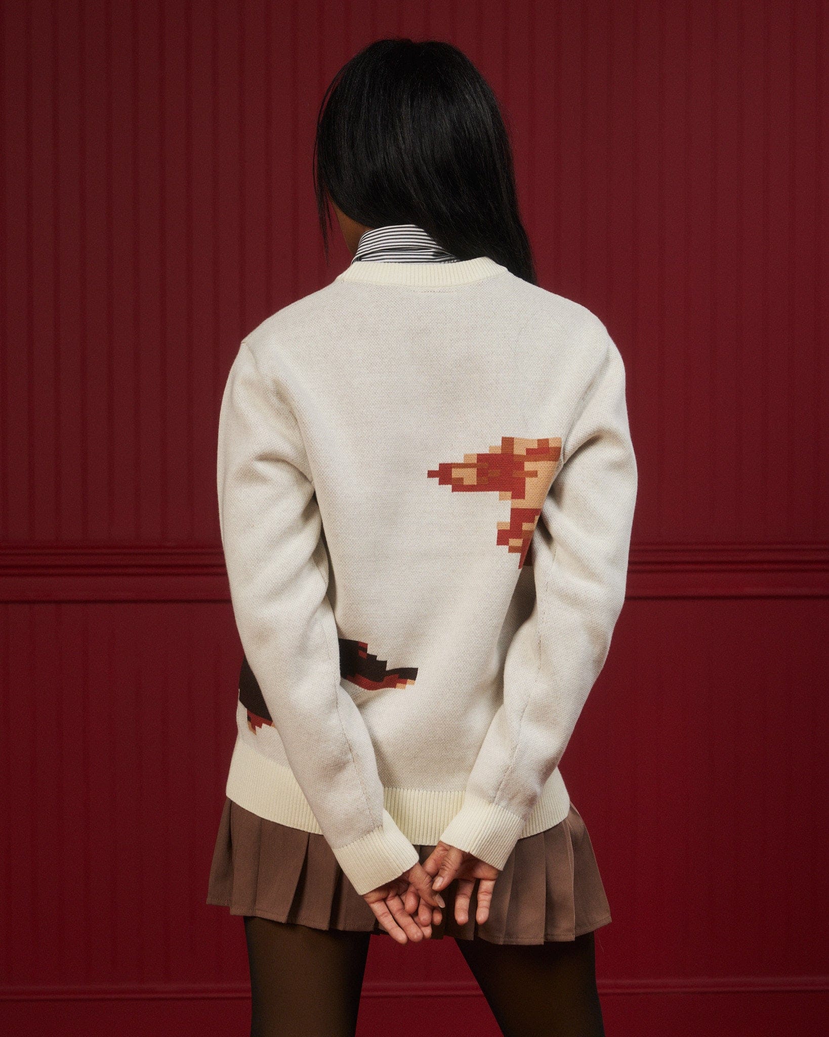 Marc Nolan Pixel Dogs Crewneck Sweater - Unisex - Image 7