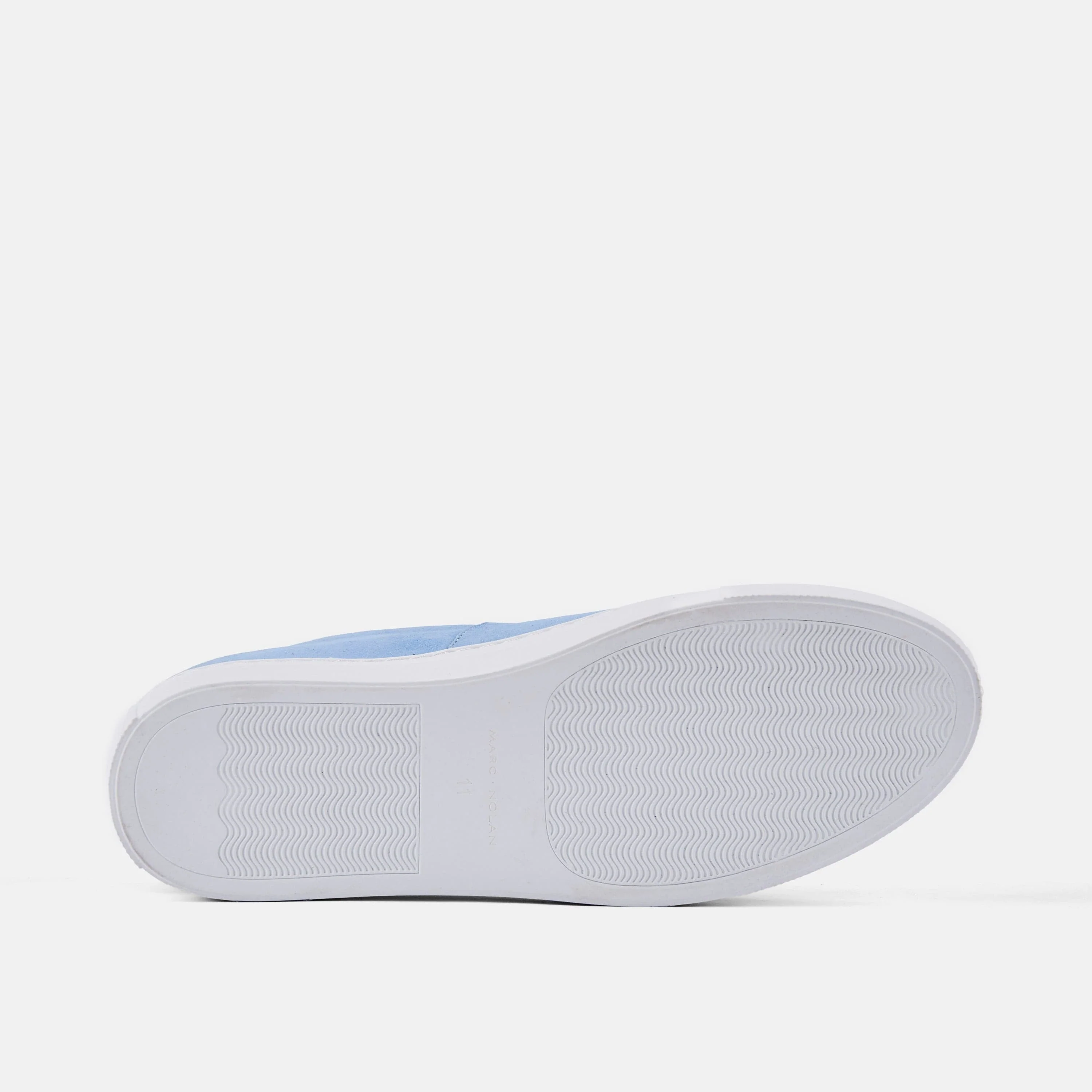 Odell Ivy Blue Suede Belgian Loafer Sneakers - Image 5